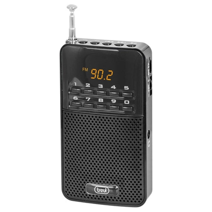 Trevi DR 730 Portable FM Radio – Digital Tuner, Built-in Speaker, USB