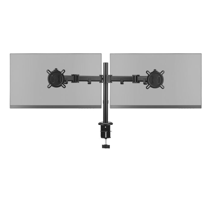 One For All Dual Monitor Arm – 13"-32", Adjustable Height, Black