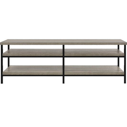 Dorel Elmwood TV Stand, Up to 60" TV's -Modern Design, Grey Oak