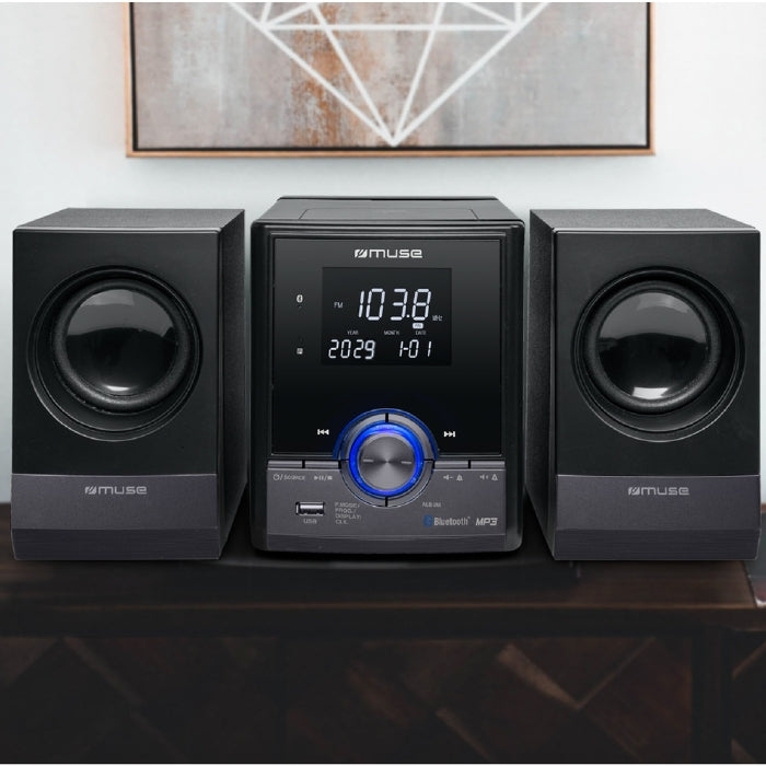 Muse Micro System – CD/MP3, USB, Bluetooth, FM, 2x10W