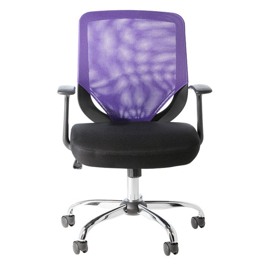Alphason Atlanta Mesh Chair - Black & Purple, Adjustable Features