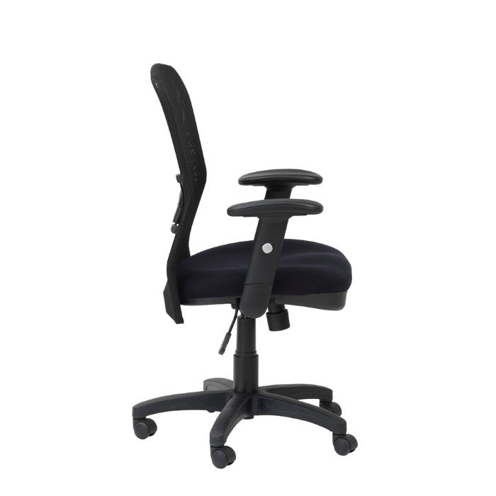 Alphason Dakota Mesh Chair - Black with Adjustable Features