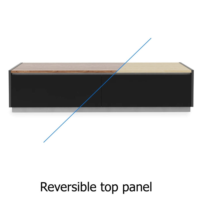 Alphason Horizon TV Stand, 1600 Wide, Reversible Top, Up to 70"