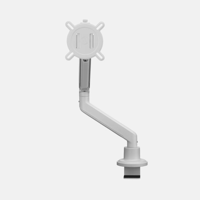 One For All Single Monitor Arm – 13-35", Adjustable Height, White