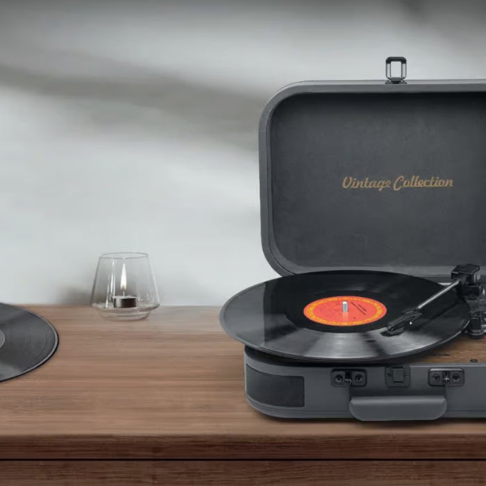 Muse MT-207DGB Turntable – Bluetooth, USB, 10W Speakers