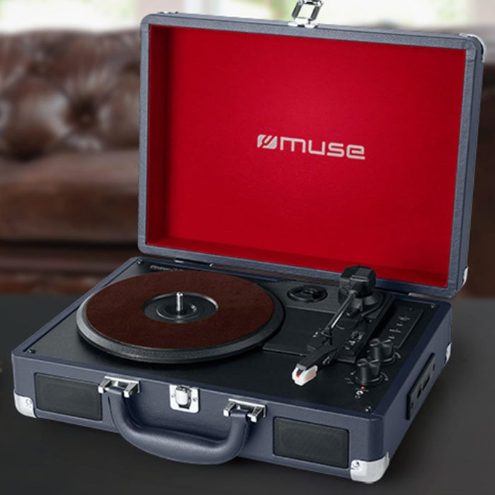 Muse MT-103DB Vintage Turntable, USB, Bluetooth, 2 Speakers