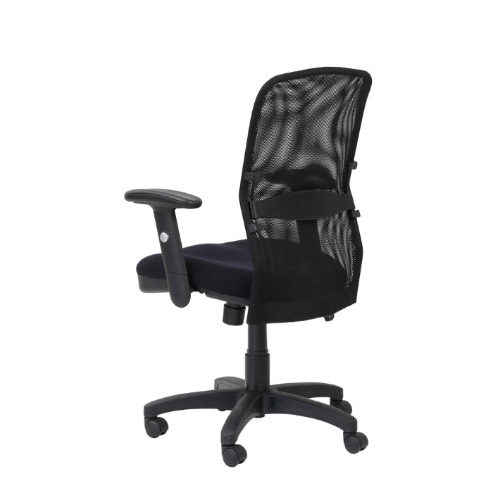 Alphason Dakota Mesh Chair - Black with Adjustable Features