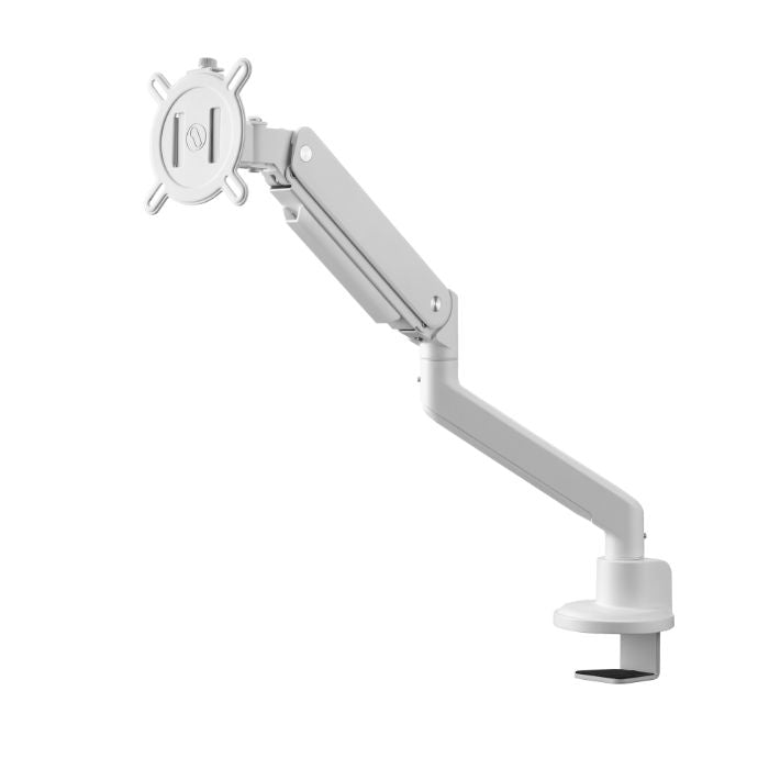 One For All Single Monitor Arm – 13-35", Adjustable Height, White