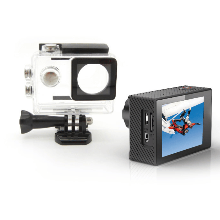 GoXtreme Enduro 2.7K Action Cam, Waterproof, WiFi, 170° Wide