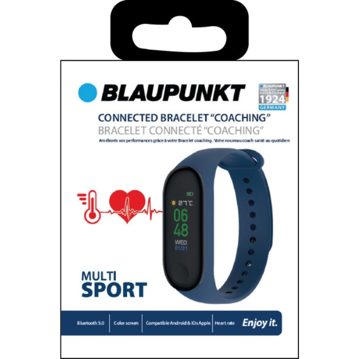 Blaupunkt Fitness Tracker & Heart Rate, Sleep Monitor – Blue