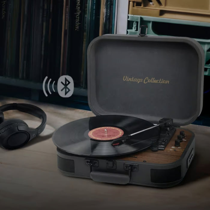 Muse MT-207DGB Turntable – Bluetooth, USB, 10W Speakers