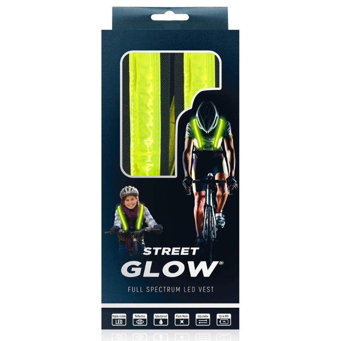 Easypix StreetGlow LED Vest S/M, LED lights, Batteries included