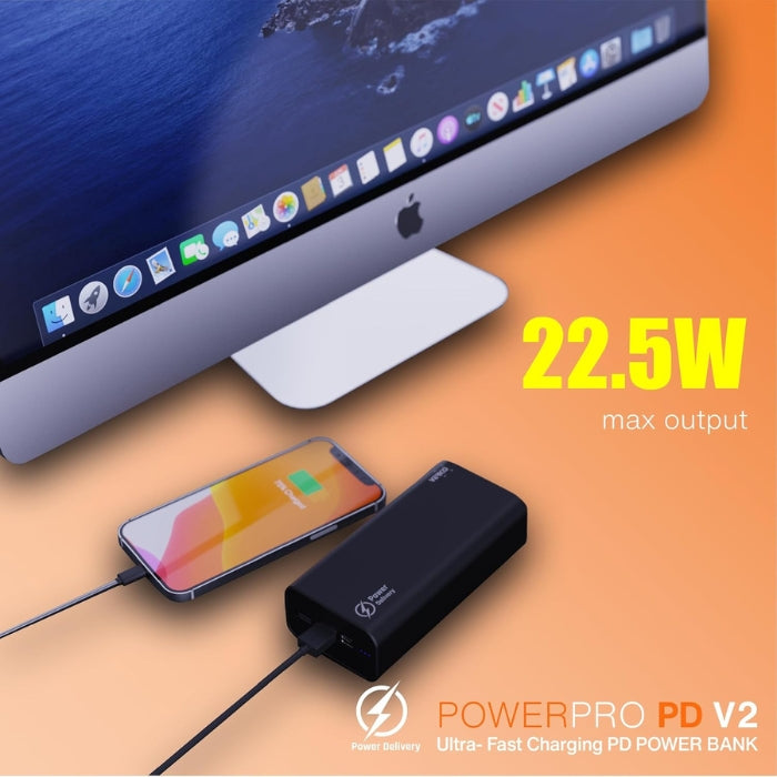 Verico Powerbank 30000mAh – Super-Fast Charging, Dual Output