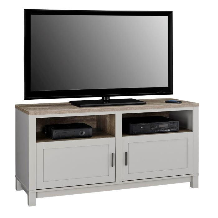 Ameriwood Home Carver TV Stand – Up to 60" TVs, Storage - Grey