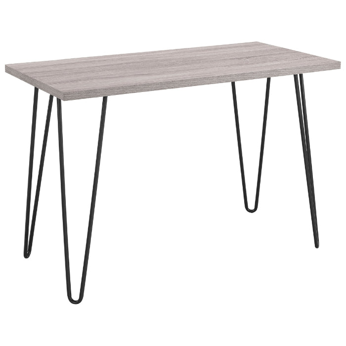 Dorel Owen Retro Home Office Desk - Distressed Grey Oak