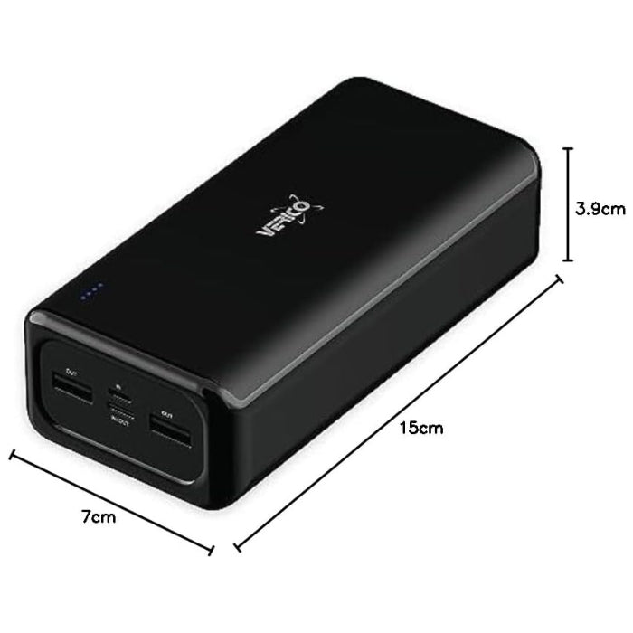 Verico Powerbank 30000mAh – Super-Fast Charging, Dual Output