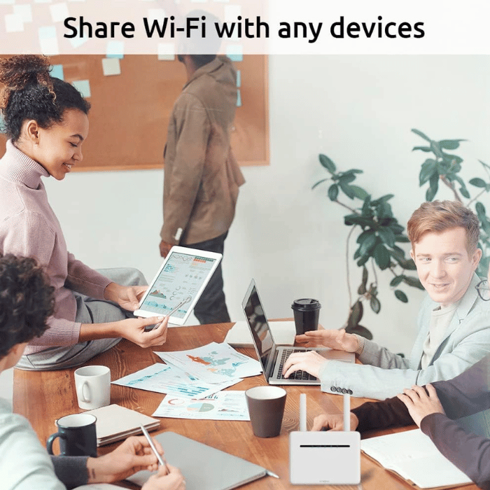 STRONG 4G+ LTE Router AC1200 Dual-Band, 4x Gigabit