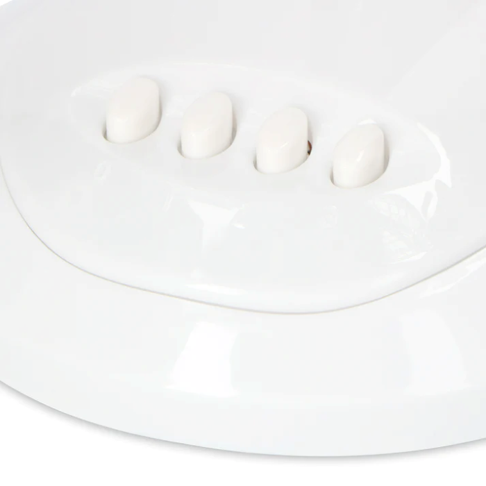 Trebs 30 cm Table Fan, 40W, 3 Speed, Quiet Operation - White