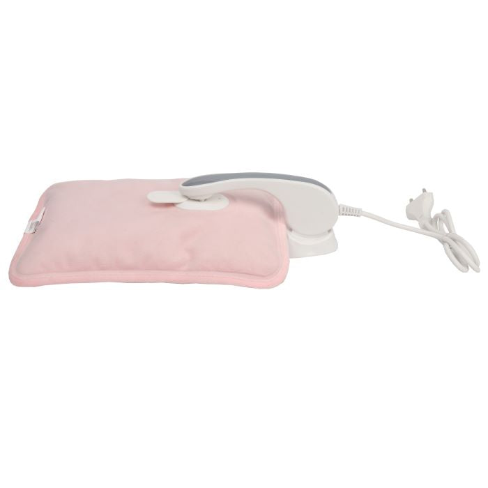 SHX Electric Hot Water Bottle – 450W, Fast Heating, Pink