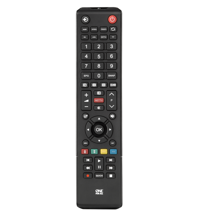 One For All Toshiba TV Replacement Remote – No Setup Required