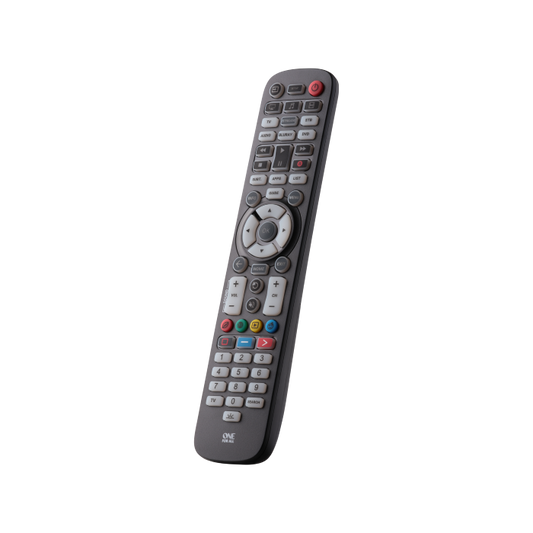 One For All Universal Remote – 6 Devices, Backlit, IR, Antimicrobial