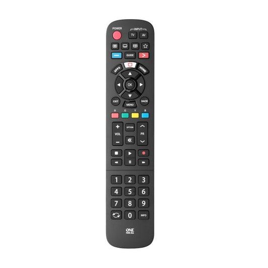 One For All Panasonic TV Replacement Remote Control, No Set-Up