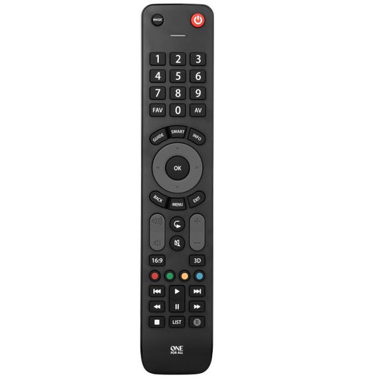 One For All Evolve TV Universal Remote Control with Smart Button