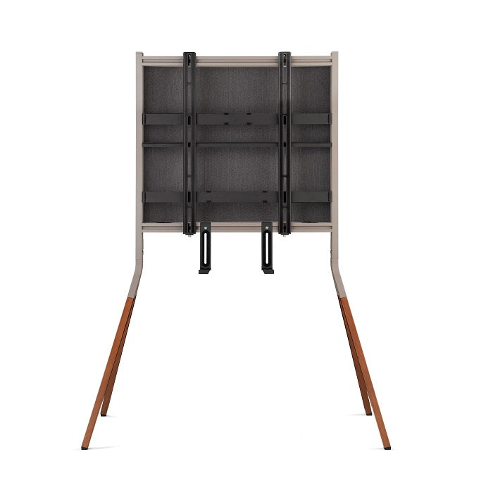 One For All Falcon TV Stand for 32-70" TVs, Walnut & Gun Metal