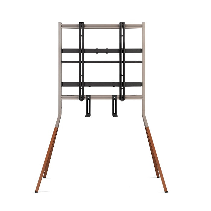 One For All Falcon TV Stand for 32-70" TVs, Walnut & Gun Metal