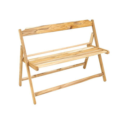 Tramontina Teak Wood Foldable Bench, 2/3 Seater - 13926/052