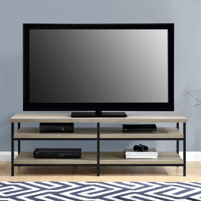 Dorel Elmwood TV Stand, Up to 60" TV's - Grey Oak - 1763096PCOMUK