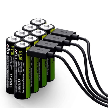 LoopEnergy 8-Pack AA / Cable included - 1BTOV-A1WECD-NN