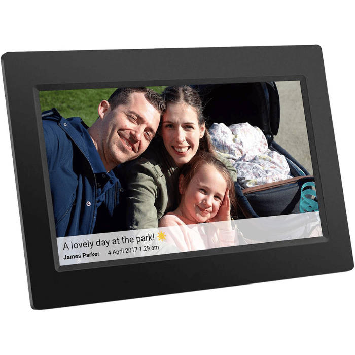 Feelcare 10" WiFi Digital Frame 32GB – Touchscreen, Frameo App - Black