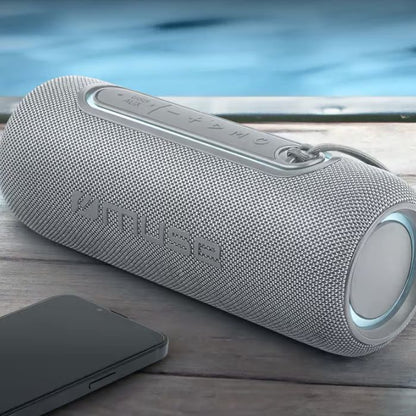 Muse Portable Bluetooth Speaker,up to 10hrs Playtime,IPX5 Splashproof,Stereo Pairing