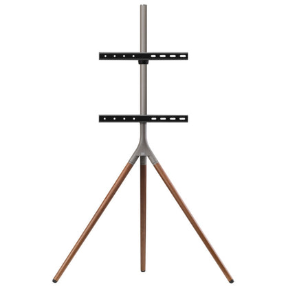 One For All Tripod TV Stand, 32-65" TVs, 360° Swivel, Walnut