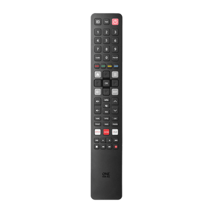 One for All - TCL / Thomson TV Replacement Remote Control, IR, Learning Feature, 3 Shortcut keys for Streaming Apps - URC4922