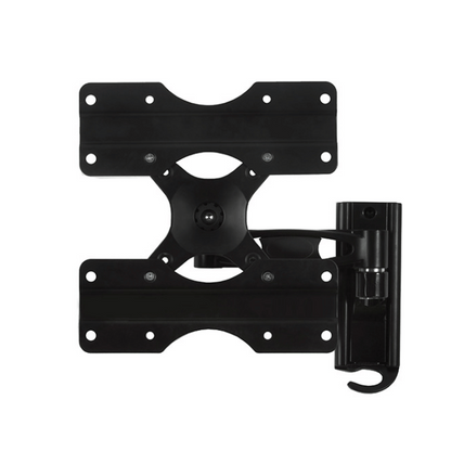 B-Tech Ventry Flat Screen Wall Mount with Single Arm, +/-15° Tilt & 180° Swivel,  Screen Size up to 47", Max Load 25kg, VESA 200x200 - BTV503