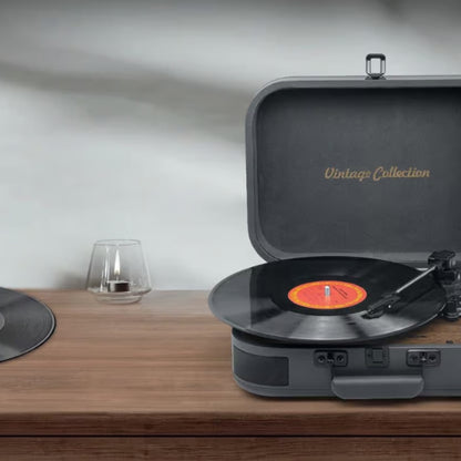 Muse MT-207DGB Turntable – Bluetooth, USB, 10W Speakers