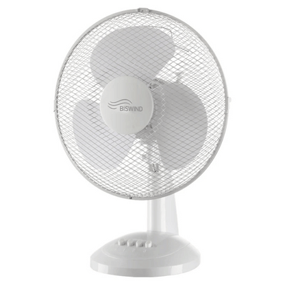 Schuss 30cm Table Fan – 3 Speeds, Swivel, Adjustable Tilt