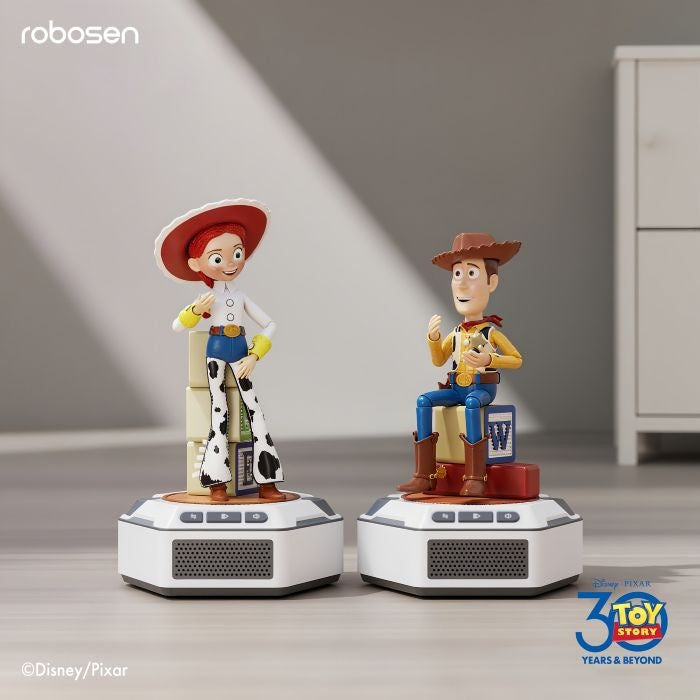 Robosen Disney Pixar Toy Story - Woody & Jessie Mini Interactive Robot Set