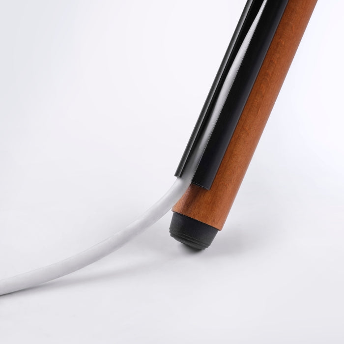 One For All Tripod TV Stand, 32-65" TVs, 360° Swivel, Walnut