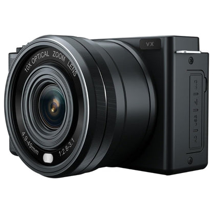 EASYPIX PowerPro VX6430 Bridge Camera – 64MP, 10x Zoom, 4K Video