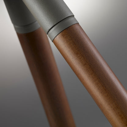 One For All Tripod TV Stand, 32-65" TVs, 360° Swivel, Walnut