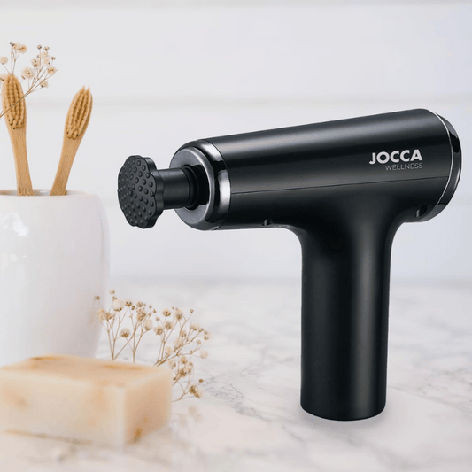 JOCCA Massage Gun 30W, 6 Speeds, 4 Heads, USB Charging