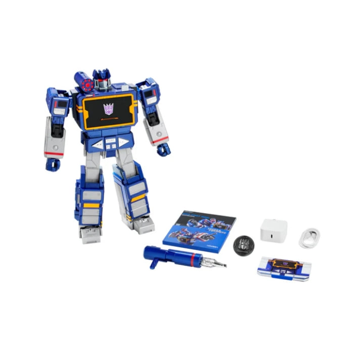 Robosen Transformers Soundwave Auto-Converting Robot, BT speaker
