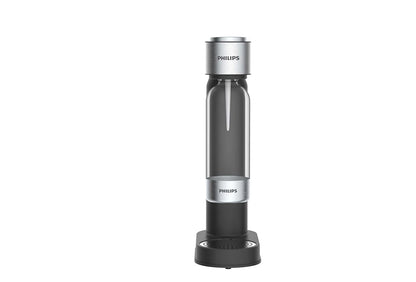 Philips Premium GoZero Soda maker,1 bottle,1 Cylinder - Metal - ADD4902BK/10