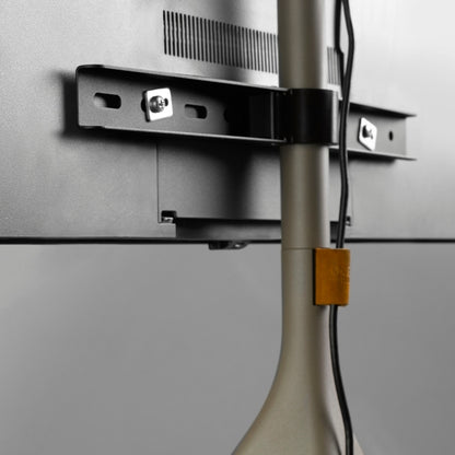 One For All Tripod TV Stand, 32-65" TVs, 360° Swivel, Walnut