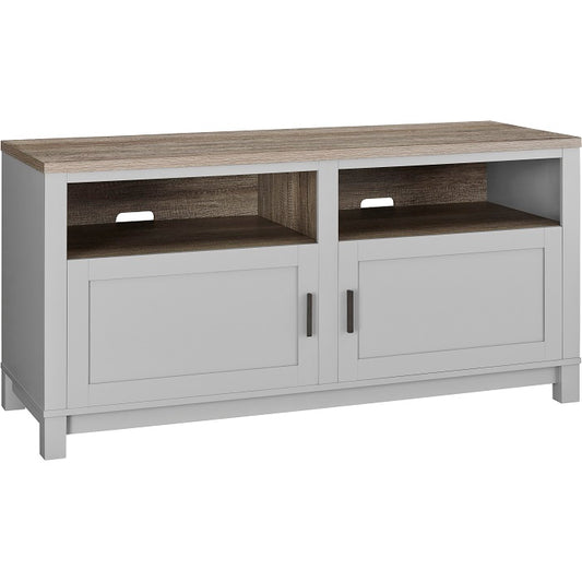 Ameriwood Home Carver TV Stand – Up to 60" TVs, Storage - Grey