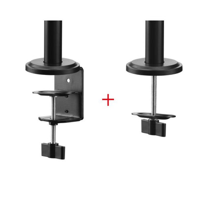 One For All Monitor Arm Smart Line Single, 13” to 32” monitors, 2 mounting options, Adjustable height, Black - DM2110