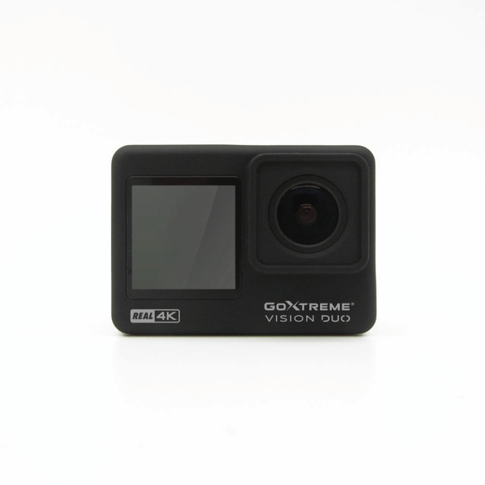 GoXtreme Vision DUO 4K Action Cam, Dual Display, Waterproof